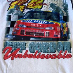 JEFF GORDAN VINTAGE NASCAR SHIRT