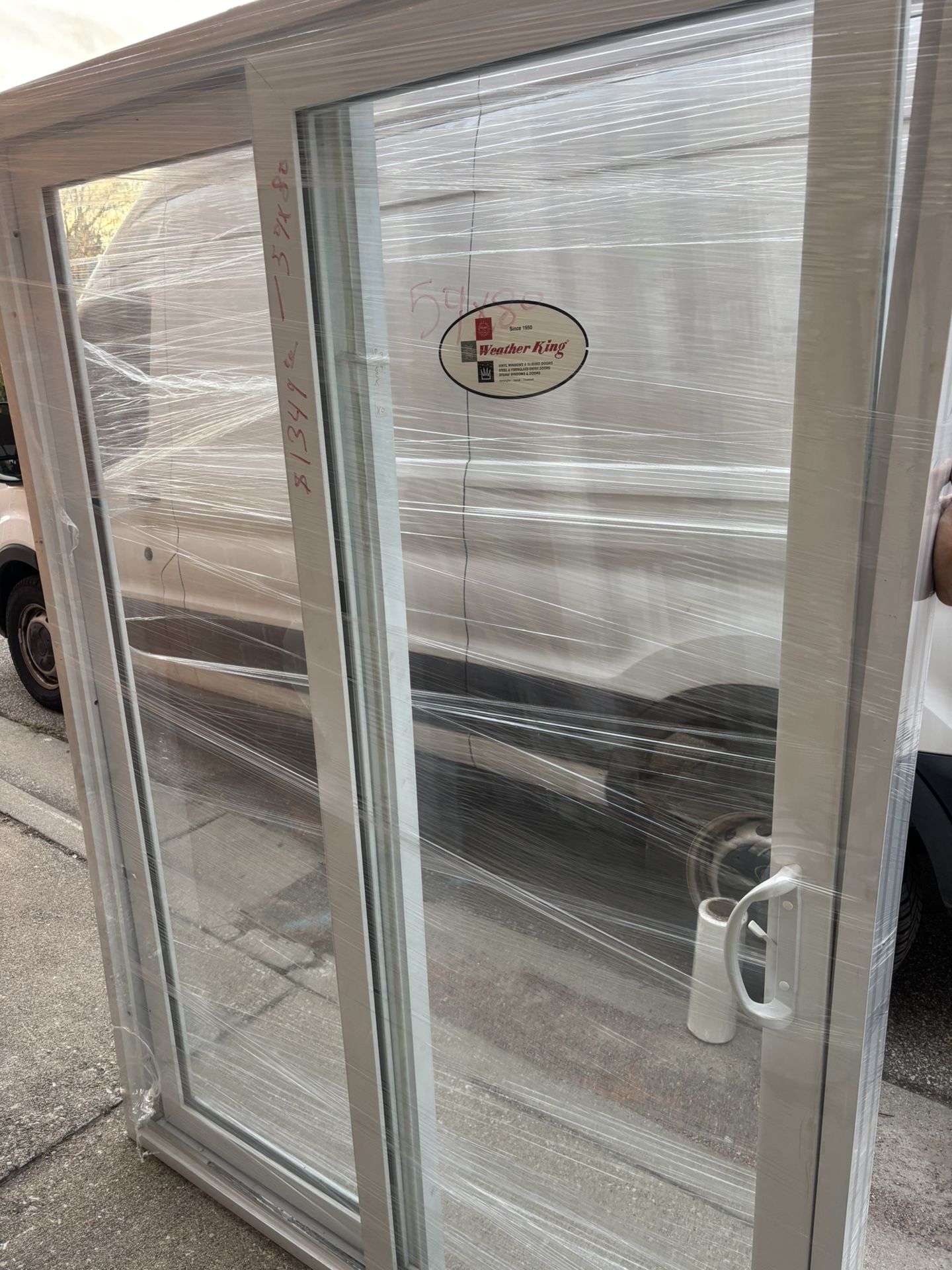 Entry Door 59x81-1/2  Fiberglass