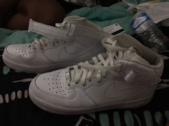 Air high top nikes size 11