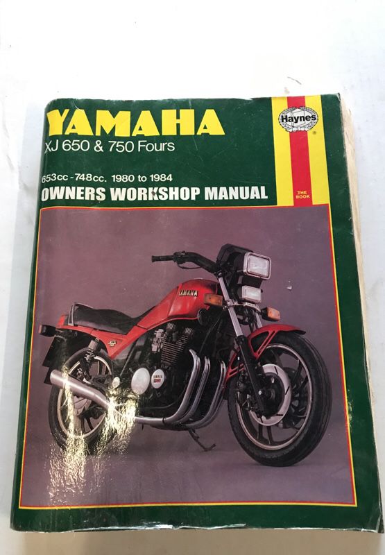 1980-1984 Yamaha motorcycle Haynes Owner Workshop Manual
