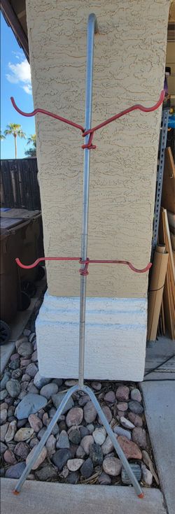 2-bike vertical bike stand
