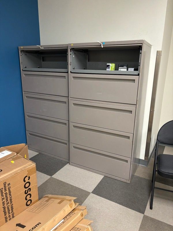 Lateral file cabinet