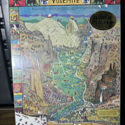 Vintage Yosemite jigsaw puzzle 