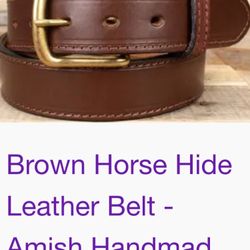 Genuine Leather Belts side 48-50,$50 all of Them 