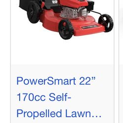 PowerMaster 170cc Lawn Mower