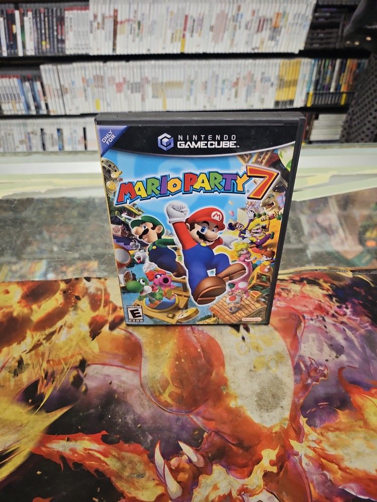 Mario Party 7 Nintendo GameCube Video Game Complete CIB 2005
