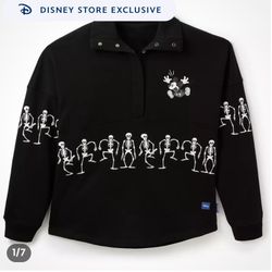 Mickey Mouse – The Skeleton Dance Henley Spirit Jersey for Adults