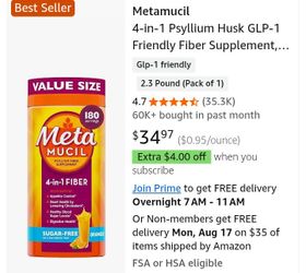 Fiber supplement