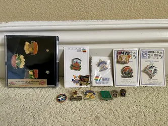 15 Vintage San Diego BaseBall Pins