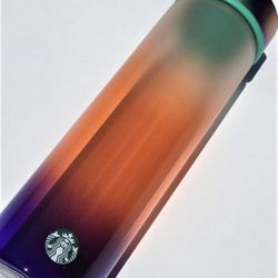 Starbucks Summer Sunset Glass Bottle 
