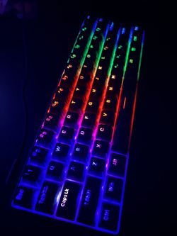 Dierya DK61E Optical Switches Mechanical Keyboard With RGB Wired Mouse for  Sale in Coachella, CA - OfferUp
