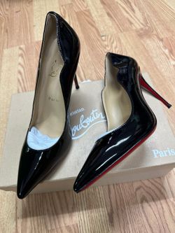 Christian Louboutin Black Patent Leather Pumps