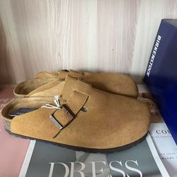Birkenstock Boston Clogs Mink Woman’s 37 38 39 Soft Footbed Narrow