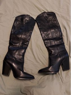 black boots