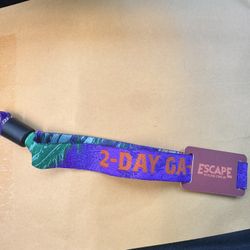 Escape 2 day Pass GA +
