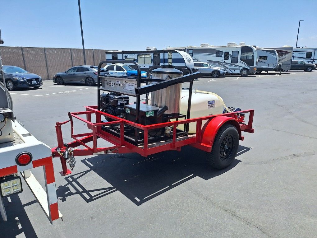 Pressure Washing Trailer
