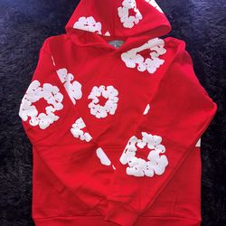 Red Denim Tears Hoodie