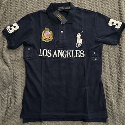 Navy Ralph Lauren Los Angeles Polo Shirt