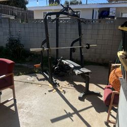 Gym Equipment Bar Not Included