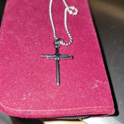 26 Inch Stainless Steel Cross Made Of Nails