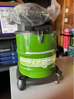 Ash Vac, with attachments.