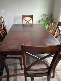 Table With 6 Chairs