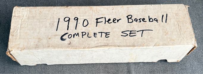 1990 Fleer Baseball complete set