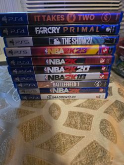 PS5, PS4 & XBOX ONE games
