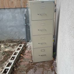 Four Drawer File Cabinet 