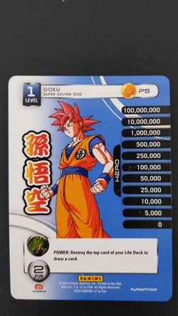 Super Saiyan God Goku P5 Panini