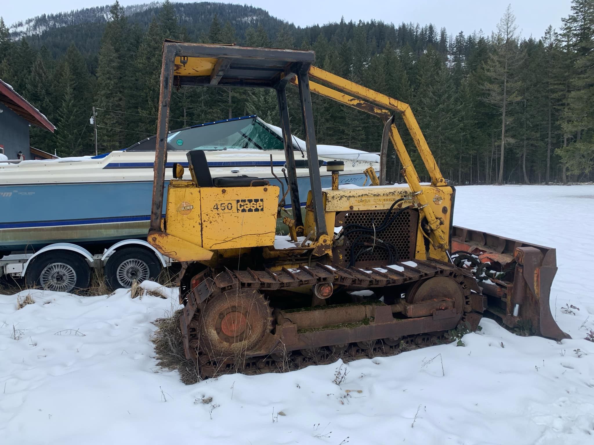 Case 750 Crawler Dozer