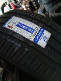 New set of tires 265 35 22