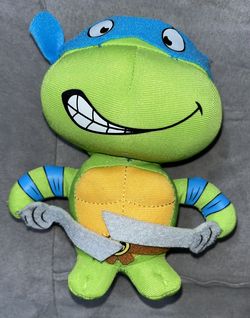 Teenage Mutant Ninja Turtles Leonardo Stuffed Animal - CLEAN, NON-SMOKING, HOME