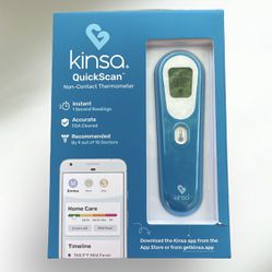 Kinsa QuickScan Non-contact Smart Thermometer