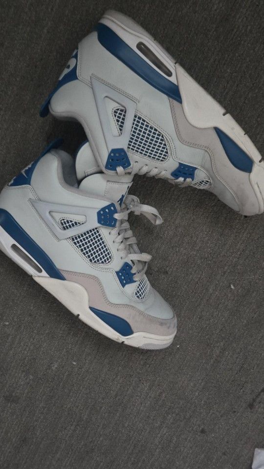 Jordan 4 Military Blue / Jordan 1s