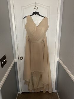Chiffon Champagne Dress Bridesmaids So 18