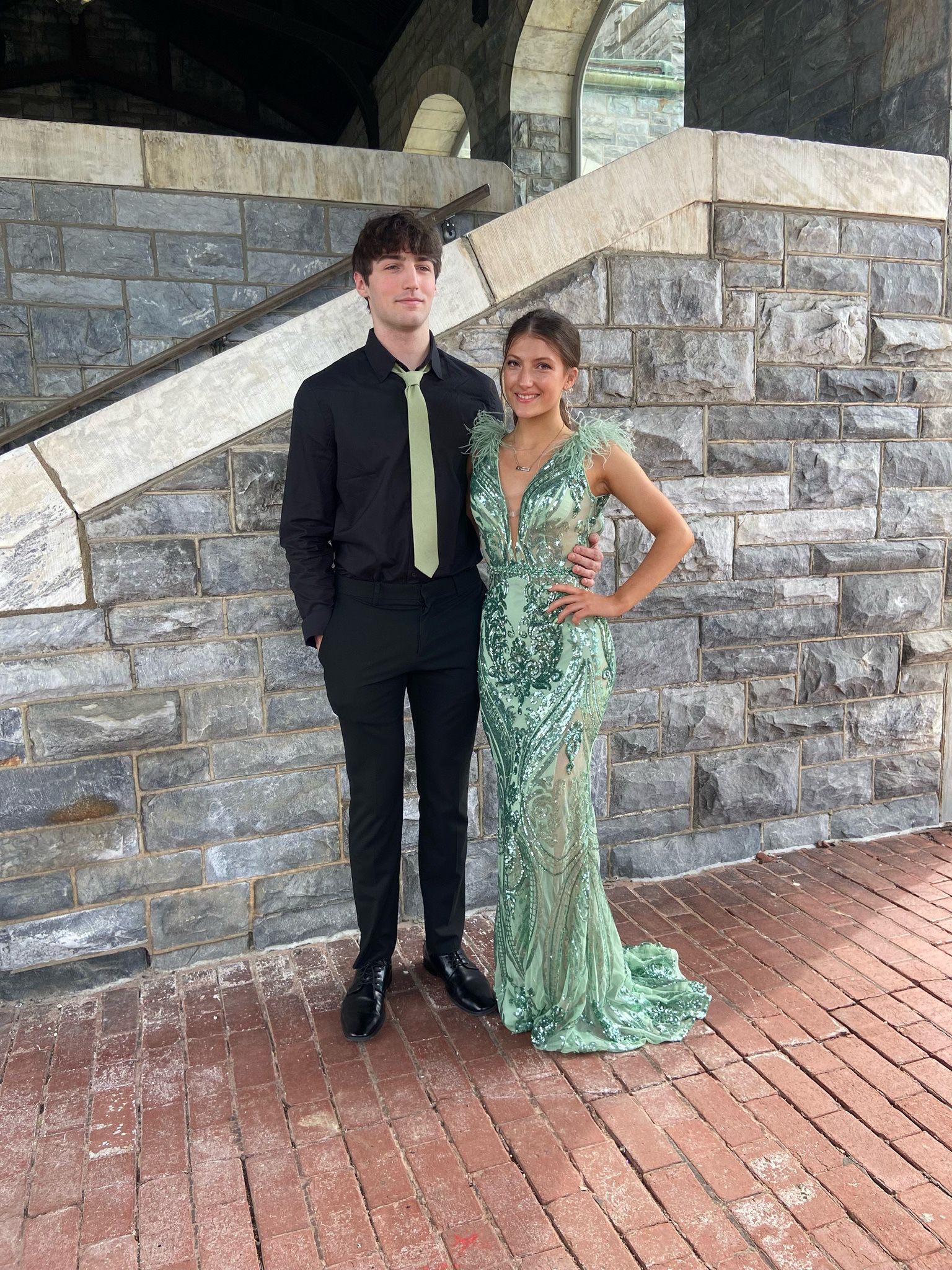 Green Prom Dress From Henris