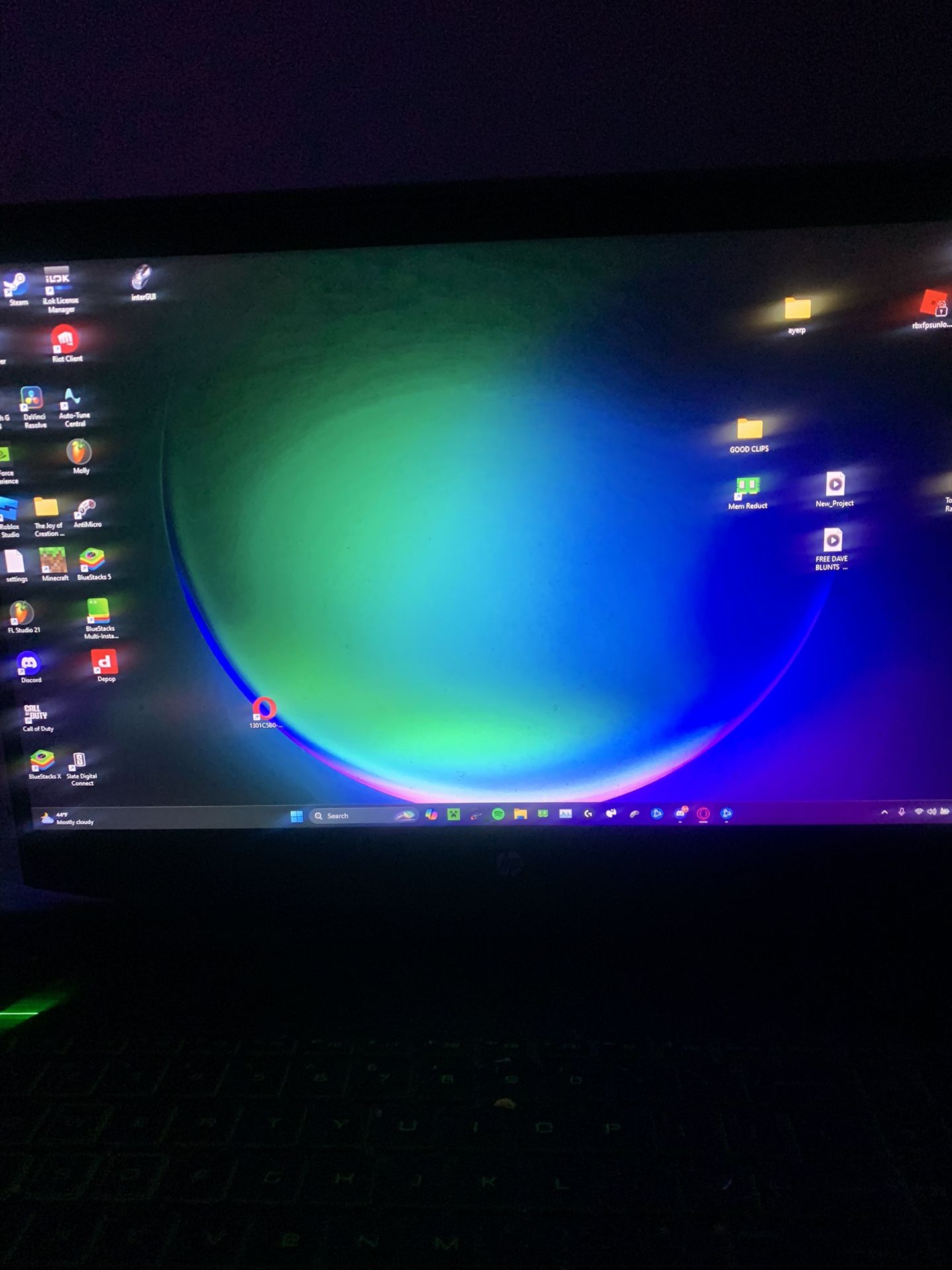 HP Pavilion Gaming laptop , 2.1GHz, 12GB RAM) Gaming GTX 1650