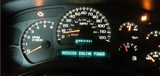 Reduced engine power? Sensor