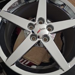 Mint Corvette C6 Chrome Weels OEM