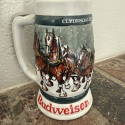 Budweiser Beer Stein 