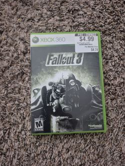 Fall out 3 xbox 360 live