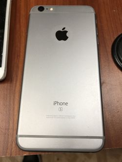 Used unlocked IPhone 6s Plus 32gb space grey