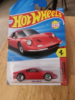 hot wheels dino 206 gt Ferrari moc