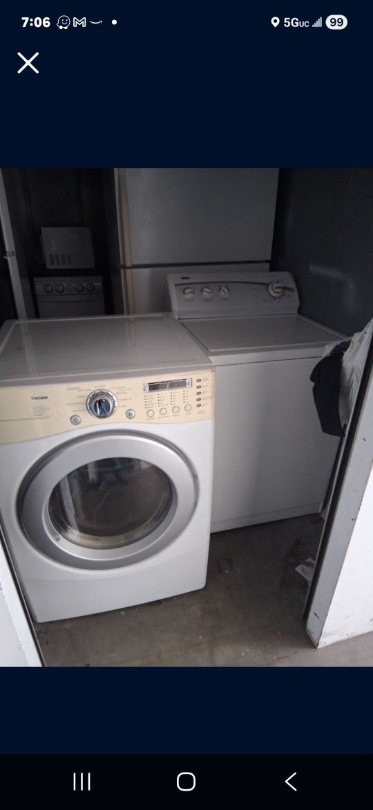 Washer And Dryer In Working Condition Delivery Available