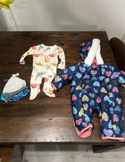Newborn Baby Clothing Bundle – Onesie, Snowsuit & More