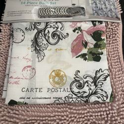 14 Pc Bath Set 