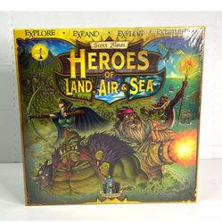 Heroes Of Land, Air & Sea Board Game Deluxe Edition - NEW