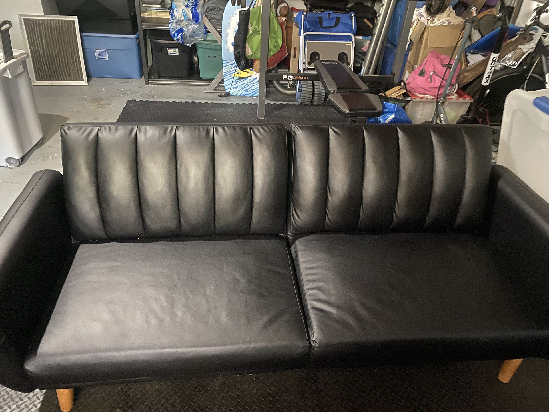 Black Futon Couch