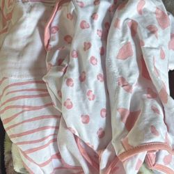 Babygirl Swaddles X3